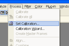 setup calibration