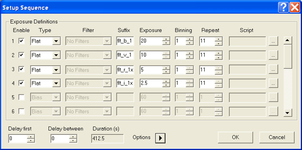 flat sequence