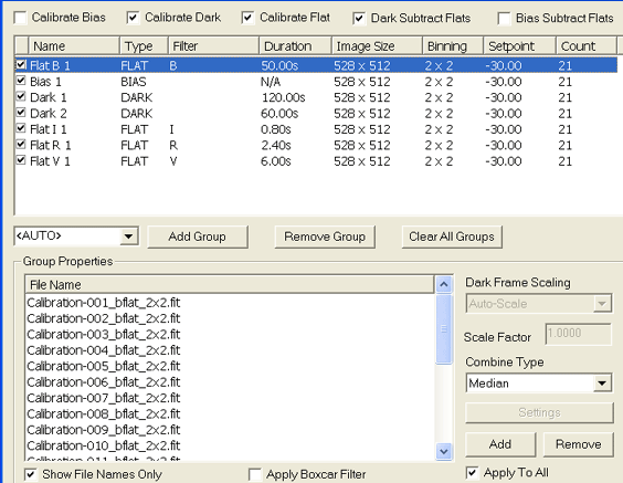 loaded calibration windwo